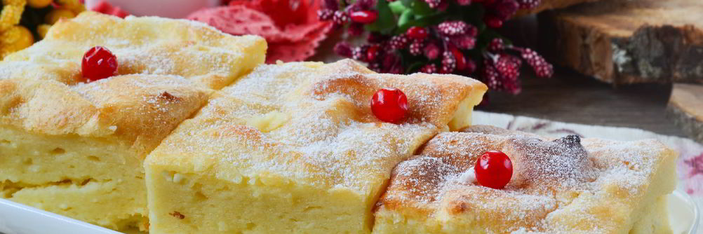 Творожная запеканка в духовке