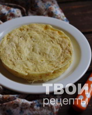 Творожная запеканка в микроволновке