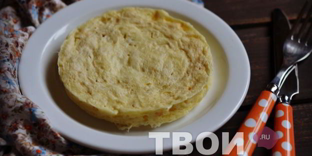 творожная запеканка в микроволновке