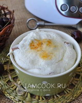 Творожная запеканка в пароварке