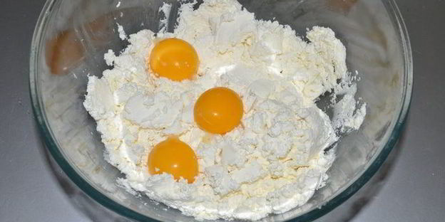 творожный пирог — запеканка