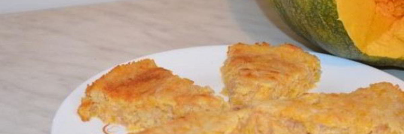 Тыквенно-яблочная запеканка