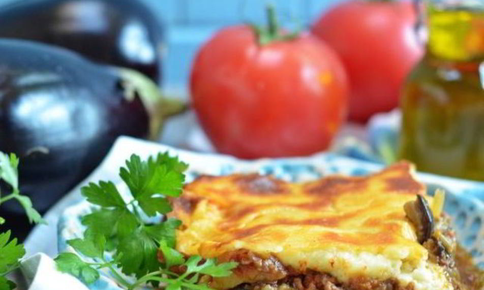 Рецепт запеканки из баклажанов с фаршем и овощами