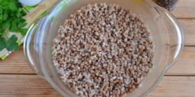 запеканка из готовой гречневой каши