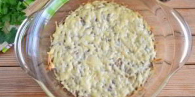 запеканка из готовой гречневой каши