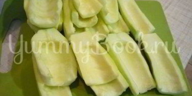 запеканка из кабачков и фарша под сырно-яичной заливкой