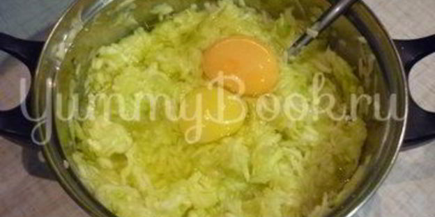 запеканка из кабачков и фарша под сырно-яичной заливкой