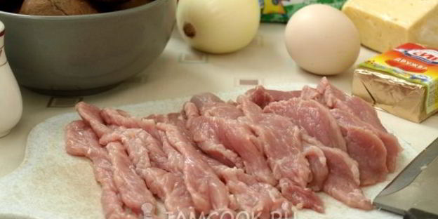 запеканка из свинины с картофелем в духовке