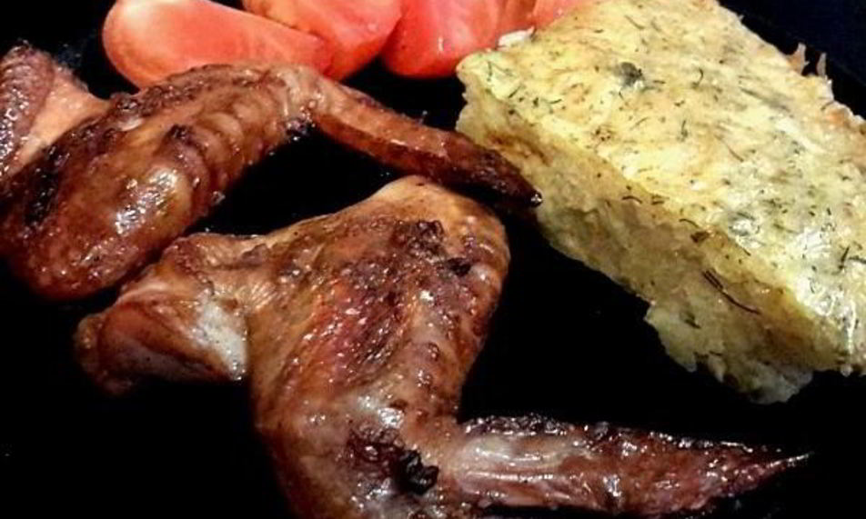 Рецепт запеканки из тертого картофеля с сыром в духовке