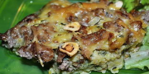 запеканка из цуккини и фарша