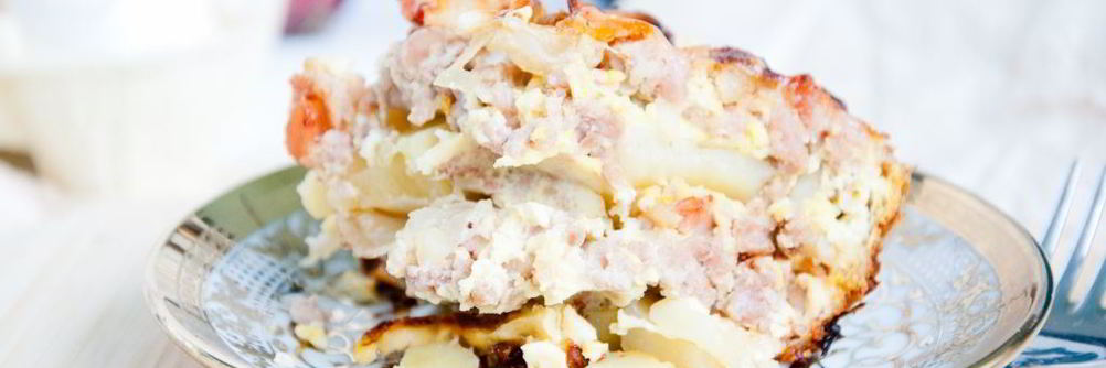 Запеканка картофельная с мясом