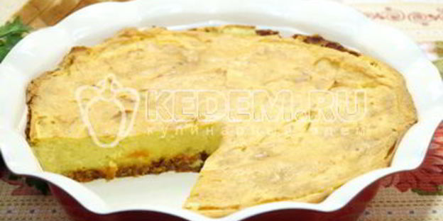 запеканка с фаршем и картофелем в духовке