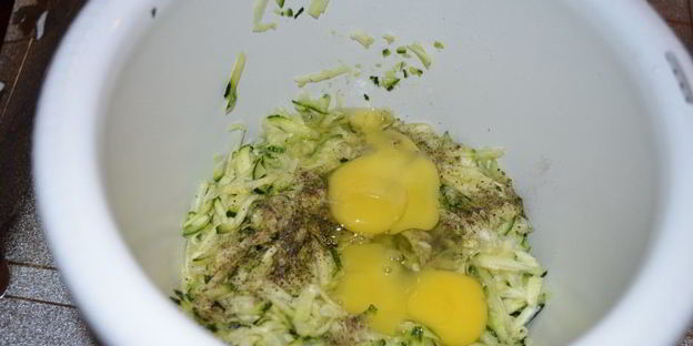 запеканка с кабачком и творогом