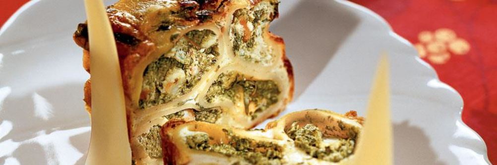 Запеканка с каннеллони