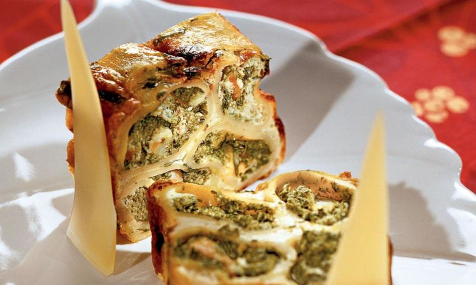 Рецепт запеканки с каннеллони