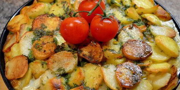 запеканка с овощами и рыбой