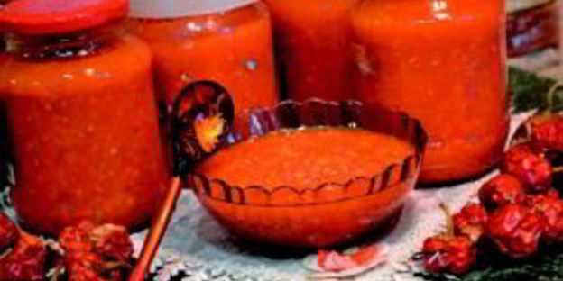 аджика без помидоров на зиму