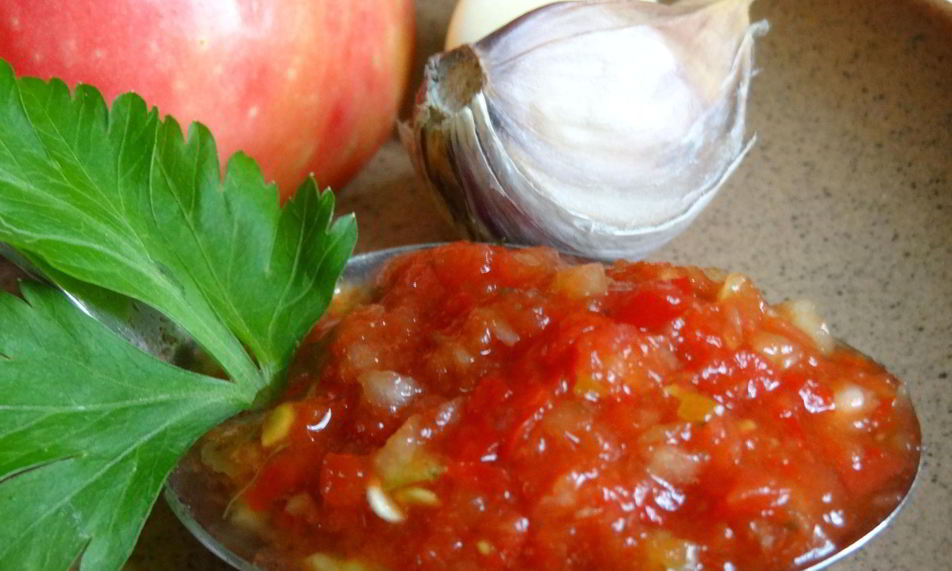 Рецепт аджики из кабачков на зиму