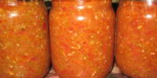 аджика из кабачков на зиму