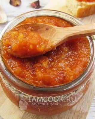 Аджика из кабачков