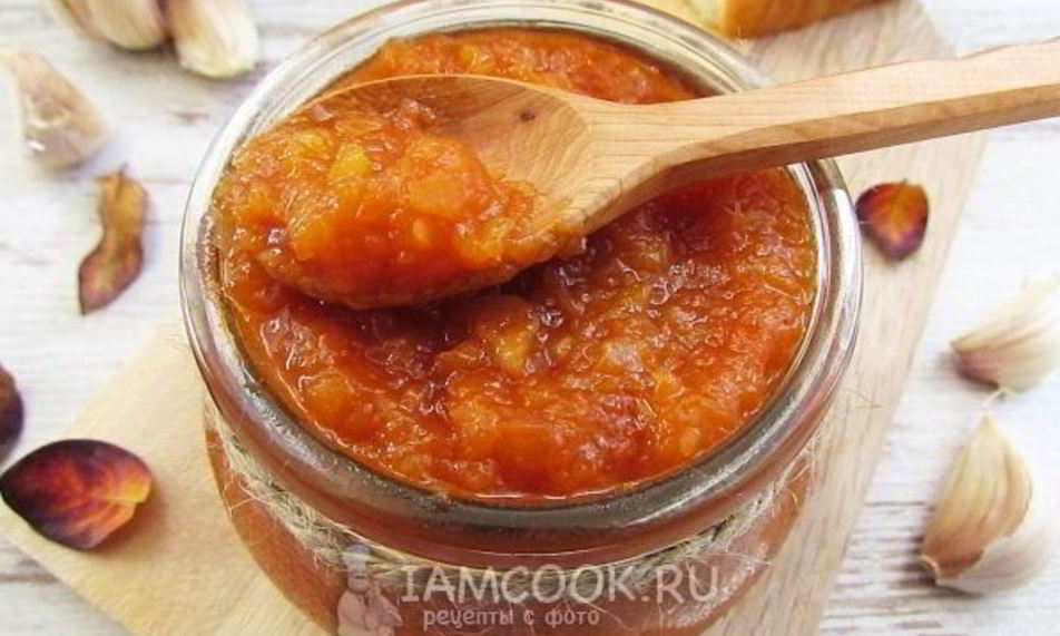 Рецепт аджики из кабачков