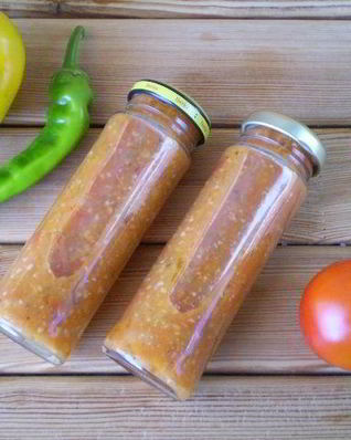 Аджика из помидоров и перца на зиму