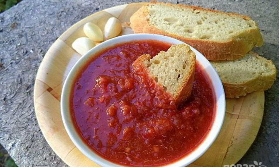 Рецепт аджики из томатной пасты