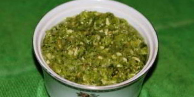 аджика из зеленых помидоров на зиму