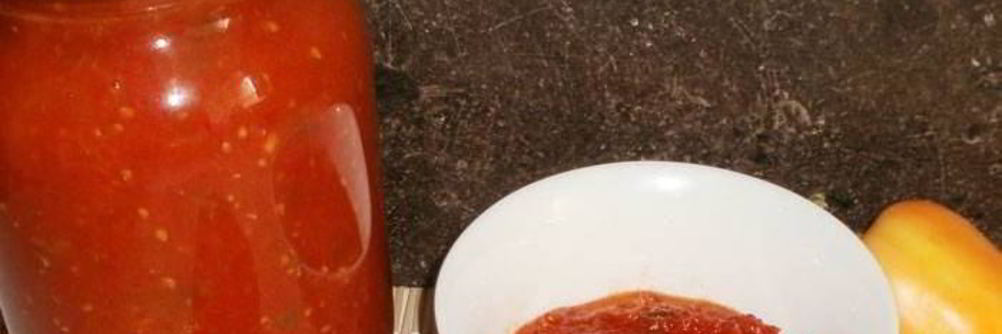 Аджика с чесноком