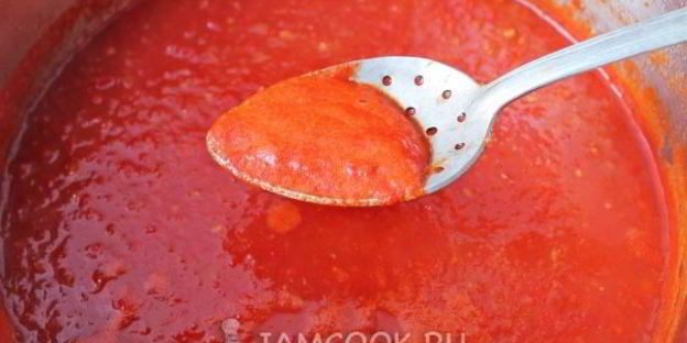 аджика сладкая на зиму с яблоками