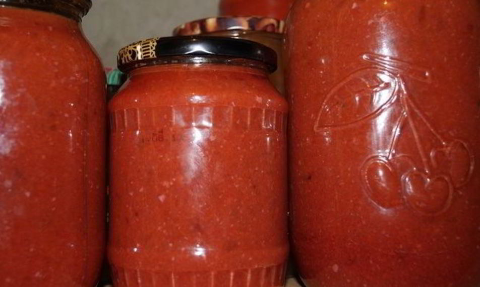 Рецепт аджики сливушка