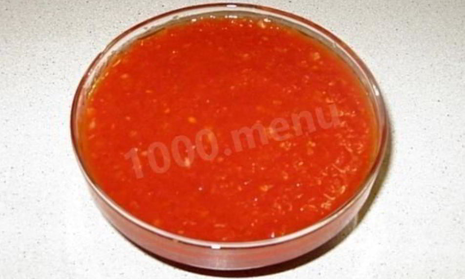 Рецепт аджики со сладким перцем яблоками и чесноком