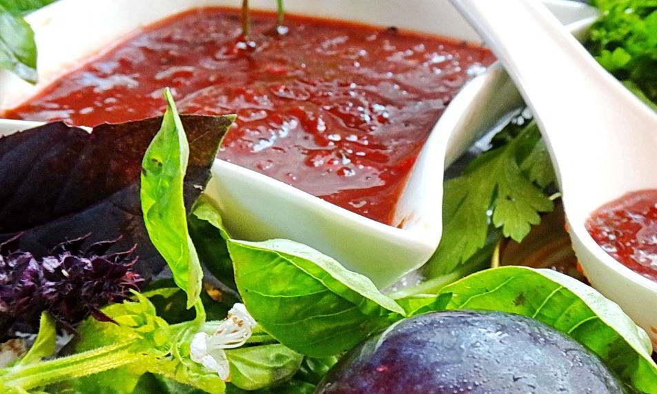 Рецепт аджики со сливами