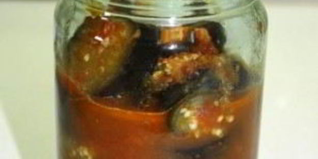 баклажаны в аджике на зиму