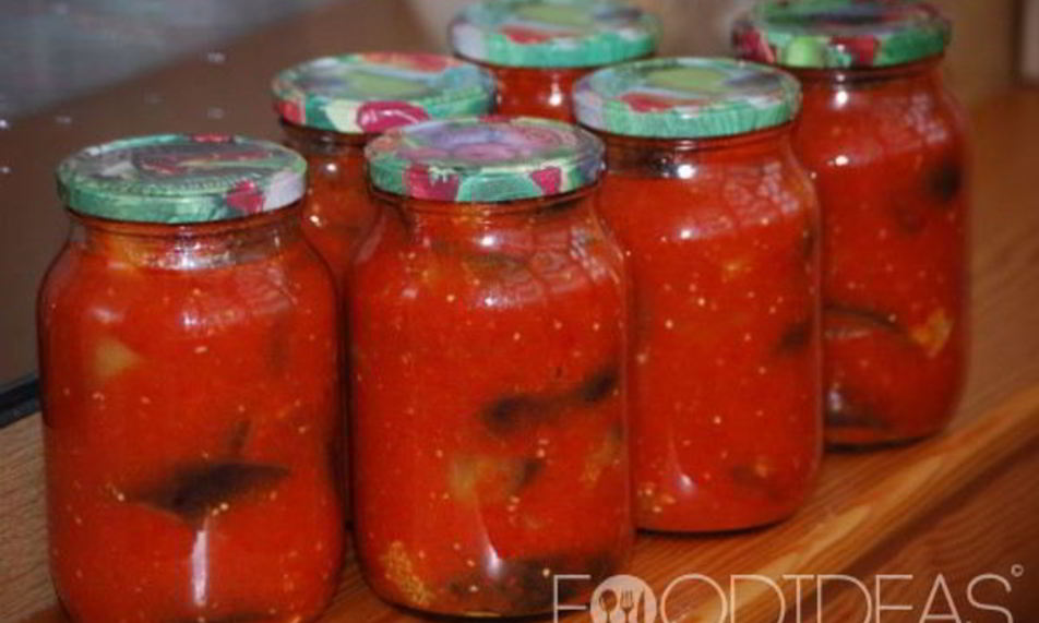 Рецепт баклажанов в аджике