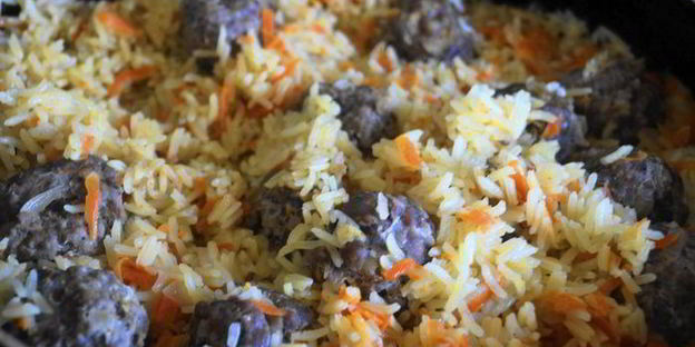 гелак-палав — плов по-таджикски