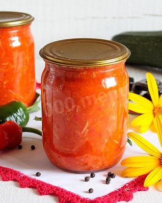 Кабачковая аджика на зиму пальчики оближешь