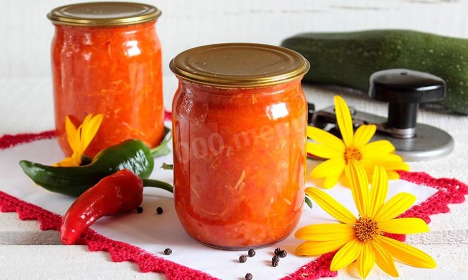 Рецепт кабачковой аджики на зиму пальчики оближешь