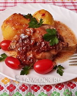 Кролик в аджике