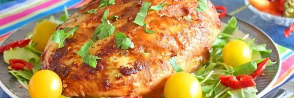 Куриная грудка в аджике