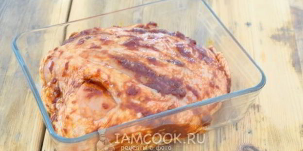 куриная грудка в аджике