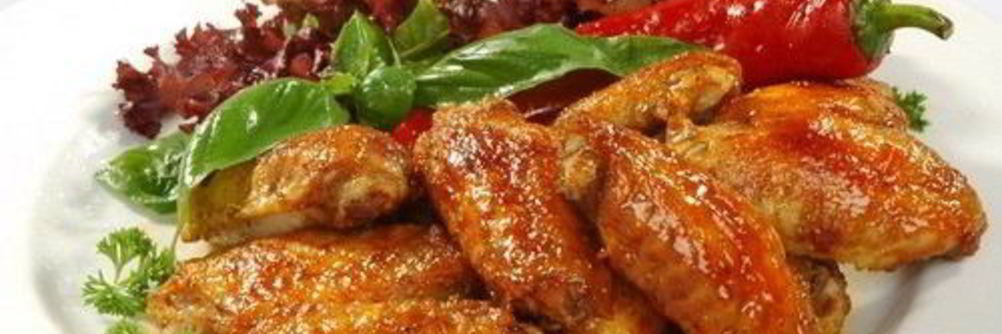 Курица с аджикой и медом