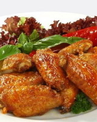 Курица с аджикой и медом