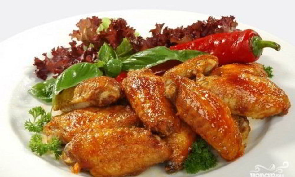 Рецепт курицы с аджикой и медом