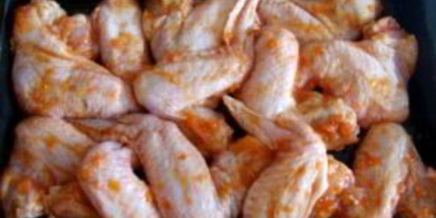 курица с аджикой и медом