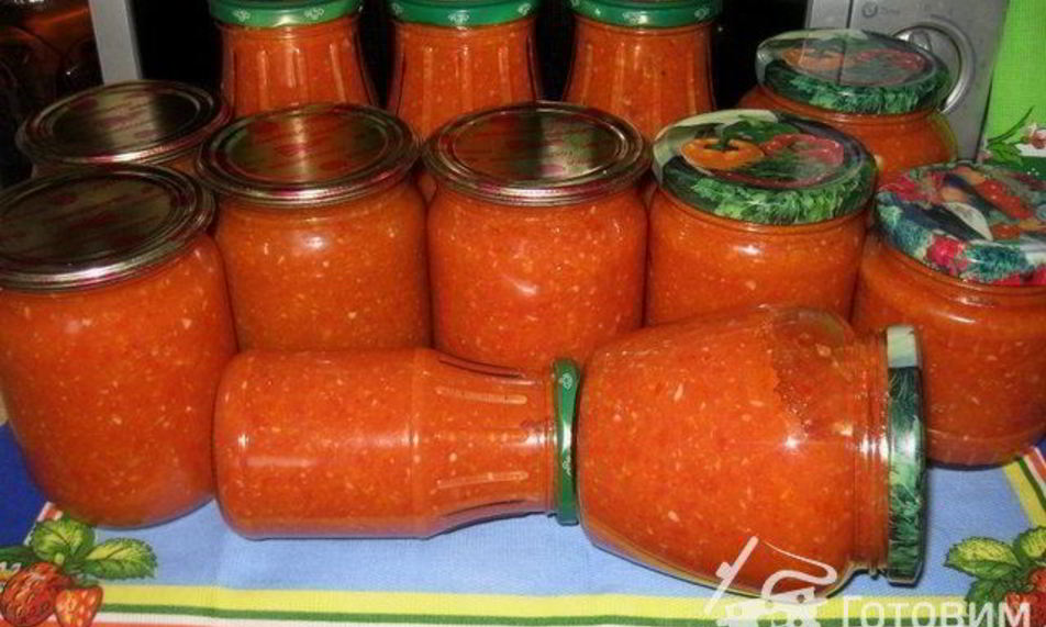 Рецепт моей аджики