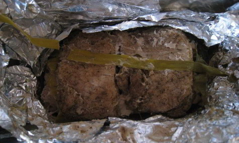 Рецепт печеного мяса в аджике