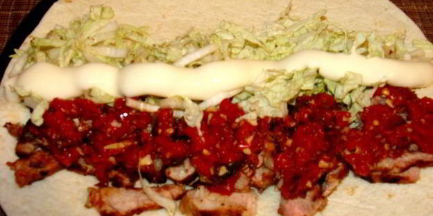 свинина-гриль в аджике