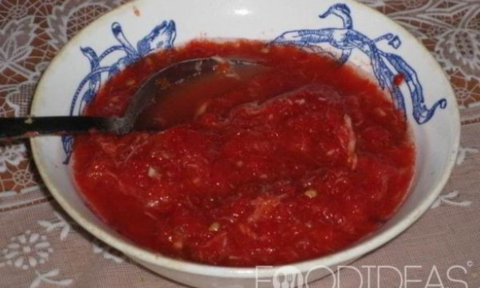 Рецепт сырой аджики