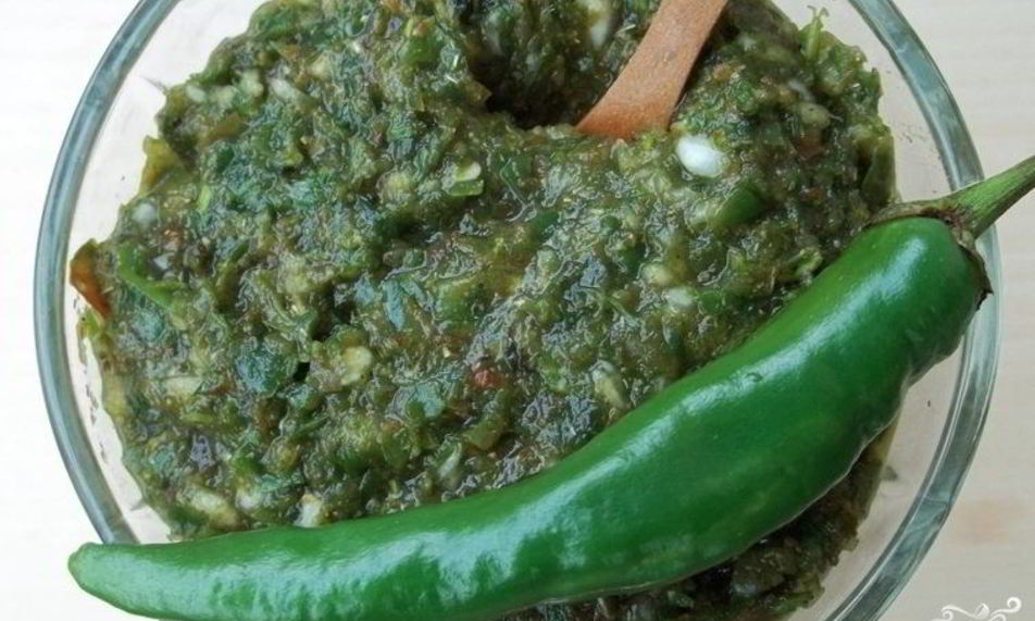 Рецепт зеленой аджики